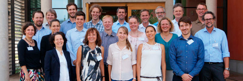 Die Projektpartner beim Kick-Off-Meeting in Freiburg im August 2017 Die Projektpartner beim Kick-Off-Meeting in Freiburg im August 2017