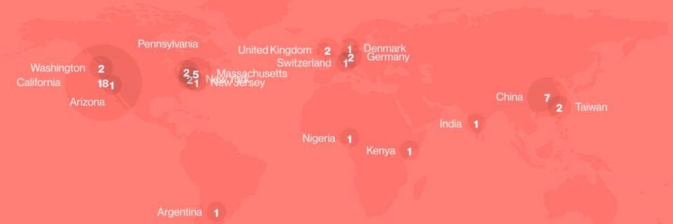 Die Redaktion des MIT Technology Review der US-Universität Massachusetts Institute of Technology wählt jedes Jahr die 50 intelligentesten Firmen. Kaum verwunderlich sind die meisten Unternehmen in den USA zuhause. Die Redaktion des MIT Technology Review der US-Universität Massachusetts Institute of Technology wählt jedes Jahr die 50 intelligentesten Firmen. Kaum verwunderlich sind die meisten Unternehmen in den USA zuhause.