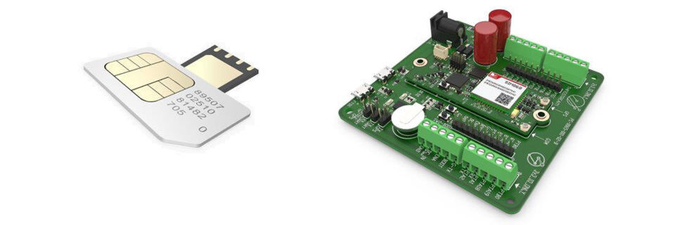 Zum Thingstream Starter Kit gehören unter anderem IoT-Modul und SIM-Karte. Zum Thingstream Starter Kit gehören unter anderem IoT-Modul und SIM-Karte.