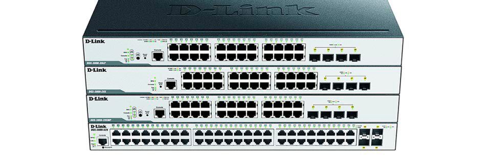 Die Serie DGS-3000 von D-Link umfasst Layer-2-Managed-Switches in verschiedenen Konfigurationen. Die Serie DGS-3000 von D-Link umfasst Layer-2-Managed-Switches in verschiedenen Konfigurationen.