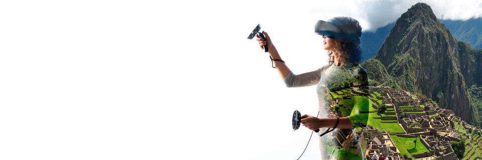 Mit Virtual-, Mixed- und Augemented Reality kann man in virtuelle Welten eintauchen oder die reale Welt durch virtuelle Elemente ergänzen. Mit Virtual-, Mixed- und Augemented Reality kann man in virtuelle Welten eintauchen oder die reale Welt durch virtuelle Elemente ergänzen.