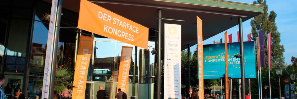 Der Starface Kongress 2017 fand im Kongresscentrum am Europapark Rust statt. Der Starface Kongress 2017 fand im Kongresscentrum am Europapark Rust statt.