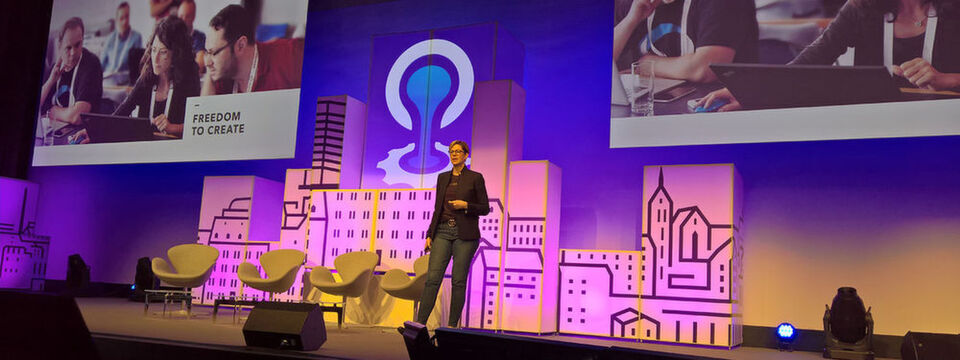 „50 Prozent mehr Besucher als 2016 in Frankfurt“, Cloud-Foundry-CEO Abby Kearns eröffnet die Veranstaltung „50 Prozent mehr Besucher als 2016 in Frankfurt“, Cloud-Foundry-CEO Abby Kearns eröffnet die Veranstaltung