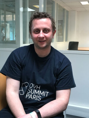 "Es gibt gute Gründe dafür, dass wir eigene Server bauen", sagt Octave Klaba. "Es gibt gute Gründe dafür, dass wir eigene Server bauen", sagt Octave Klaba.
