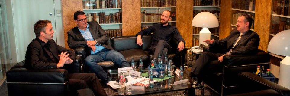 Bei unserem Roundtable, in Kooperation mit der absatzwirtschaft, am 5. Oktober in Düsseldorf drehte sich alles um das Thema Künstliche Intelligenz. Bei unserem Roundtable, in Kooperation mit der absatzwirtschaft, am 5. Oktober in Düsseldorf drehte sich alles um das Thema Künstliche Intelligenz.