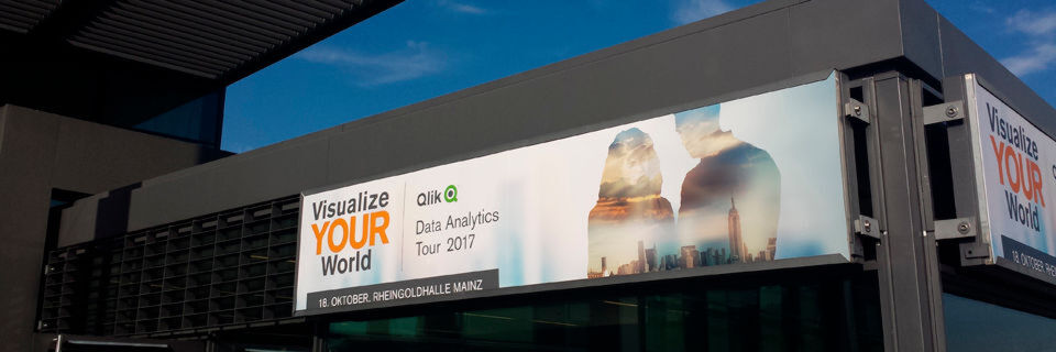 Die Qlik Data Analytics Tour 2017 fand in der Mainzer Rheingoldhalle statt. Die Qlik Data Analytics Tour 2017 fand in der Mainzer Rheingoldhalle statt.