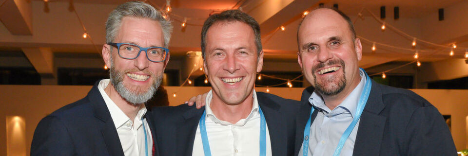 Die Nfon-Manager (v. l.) Thomas Muschalla, Markus Krammer und Jürgen Eberl sehen im Ausbau des Portfolios viel Potenzial für Partner. Die Nfon-Manager (v. l.) Thomas Muschalla, Markus Krammer und Jürgen Eberl sehen im Ausbau des Portfolios viel Potenzial für Partner.