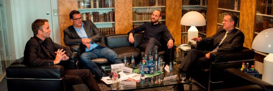 Bei unserem Roundtable, in Kooperation mit der absatzwirtschaft, am 5. Oktober in Düsseldorf drehte sich alles um das Thema Künstliche Intelligenz. Bei unserem Roundtable, in Kooperation mit der absatzwirtschaft, am 5. Oktober in Düsseldorf drehte sich alles um das Thema Künstliche Intelligenz.