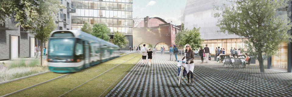 Tampere will die Vision vom nachhaltig entwickelten Stadtviertel Hiedanranta verwirklichen. Tampere will die Vision vom nachhaltig entwickelten Stadtviertel Hiedanranta verwirklichen.