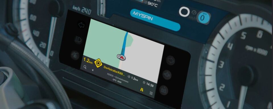 Das Motorrad-Cockpit als digitales Gehirn. Boschs Zukunftsvisionen sind schon Realität. Das Motorrad-Cockpit als digitales Gehirn. Boschs Zukunftsvisionen sind schon Realität.