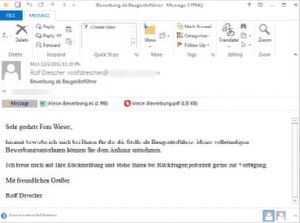 Gegen Bitcoin liefert ein "Bewerber" passgenaue Bewerbungen an ein Online-Formular im Darknet ab. Von dort aus werden die mit Schadcode versehenen Bewerbungen (hier ein Excel-Makro) automatisiert an die jeweiligen E-Mail-Adressen versendet. Gegen Bitcoin liefert ein "Bewerber" passgenaue Bewerbungen an ein Online-Formular im Darknet ab. Von dort aus werden die mit Schadcode versehenen Bewerbungen (hier ein Excel-Makro) automatisiert an die jeweiligen E-Mail-Adressen versendet.