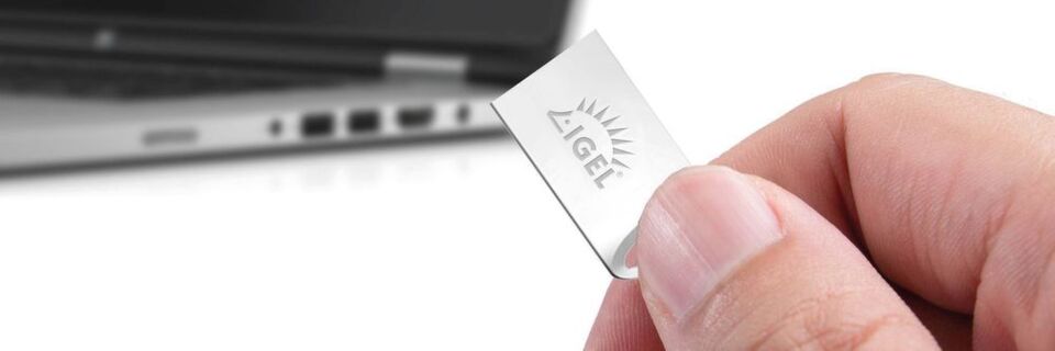 Der Micro-Cloud-Client UD Pocket von Igel ermöglicht den Zugang zu virtualisierten Windows-Desktops auf VMWare-Servern in der Bechtle-Cloud. Der Micro-Cloud-Client UD Pocket von Igel ermöglicht den Zugang zu virtualisierten Windows-Desktops auf VMWare-Servern in der Bechtle-Cloud.
