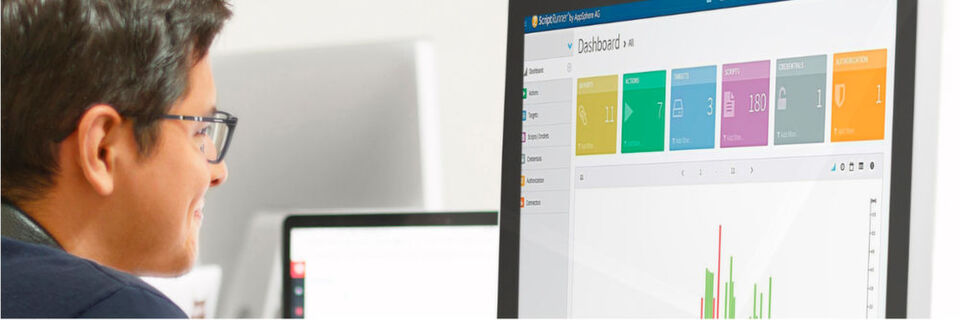 Grafisch aufbereitet soll AppSphere ScriptRunner die zentrale Verwaltung über die PowerShell deutlich vereinfachen. Grafisch aufbereitet soll AppSphere ScriptRunner die zentrale Verwaltung über die PowerShell deutlich vereinfachen.