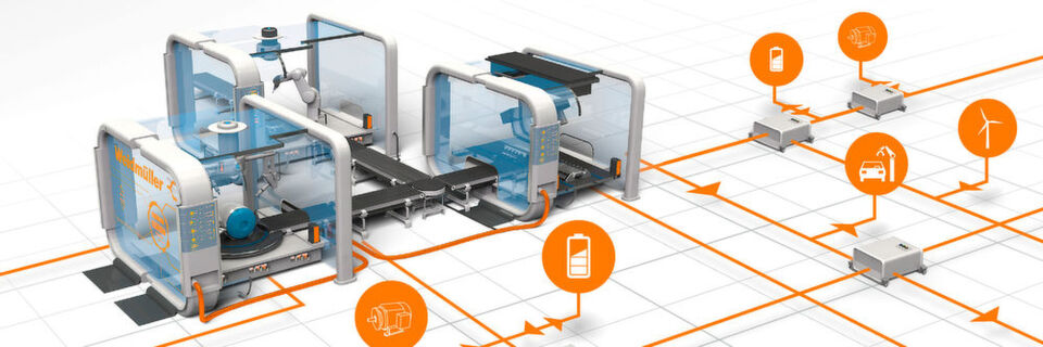 Die Nutzung von Gleichstrom sorgt für bessere Unterstützung der Wandlungsfähigkeit zukünftiger Produktionsanlagen und ermöglicht die direkte Integration von regenerativen Energieerzeugern in die Produktionsinfrastruktur. Die Nutzung von Gleichstrom sorgt für bessere Unterstützung der Wandlungsfähigkeit zukünftiger Produktionsanlagen und ermöglicht die direkte Integration von regenerativen Energieerzeugern in die Produktionsinfrastruktur.