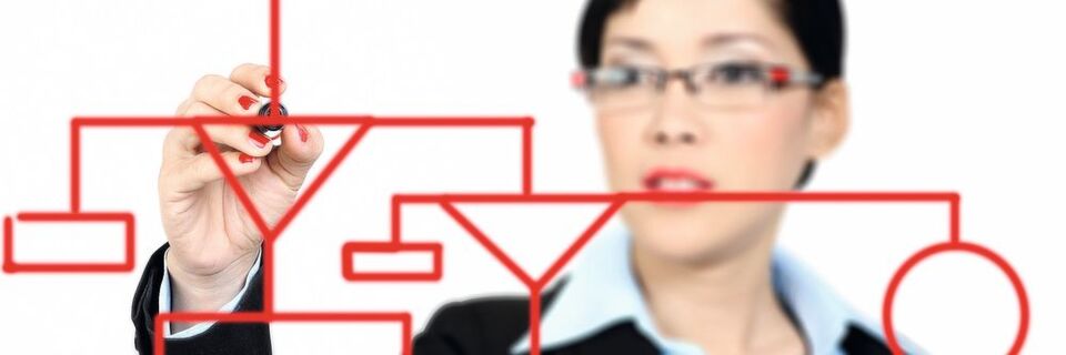 Ein Requirements Engineer abeitet an der Kommunikationsstelle zwischen Fachseite und Software-Entwicklung Ein Requirements Engineer abeitet an der Kommunikationsstelle zwischen Fachseite und Software-Entwicklung