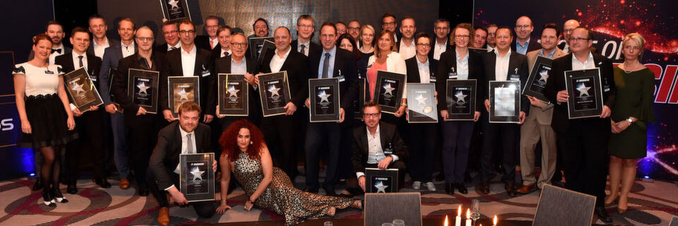 Die glücklichen Gewinner des Abends. Die glücklichen Gewinner des Abends.