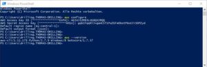 Der Befehl „aws --version“ zeigt, ob und in welcher Version AWS CLI installiert wurde. Der Befehl „aws --version“ zeigt, ob und in welcher Version AWS CLI installiert wurde.