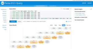 Die Query Workbench in Couchbase 5.0 stellt verschiedene Tools für die Optimierung von Abfragen bereit. Die Query Workbench in Couchbase 5.0 stellt verschiedene Tools für die Optimierung von Abfragen bereit.