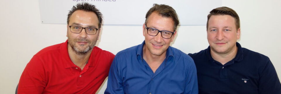 Die Geschäftsleitung von ActionIT (v. l.), Gernot Sonnek, Mark Scherer und Jochen Bless, blickt optimistisch auf 2018. Die Geschäftsleitung von ActionIT (v. l.), Gernot Sonnek, Mark Scherer und Jochen Bless, blickt optimistisch auf 2018.
