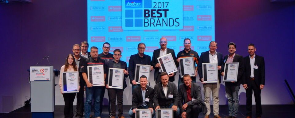 Die elf Sieger der Best Brands 2017 auf einen Blick. Die elf Sieger der Best Brands 2017 auf einen Blick.