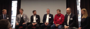 Die Münchner Diskussionsrunde: v.l.: Matthias Zacher, Manager Research & Consulting IDC, Manfred Kessler ,CEO Global Access Internet Services, Johannes Wagmüller, Director Systems Engineering bei Netapp, Donald Badoux, Managing Director Germany Equinix, Alexander Best, Director Technical Business Development bei Datacore, Markus Pleier, Director Germany & Austria bei Nutanix, sowie Lynn -Kristin Thorenz, Associate VP, Research & Consulting bei IDC. Die Münchner Diskussionsrunde: v.l.: Matthias Zacher, Manager Research & Consulting IDC, Manfred Kessler ,CEO Global Access Internet Services, Johannes Wagmüller, Director Systems Engineering bei Netapp, Donald Badoux, Managing Director Germany Equinix, Alexander Best, Director Technical Business Development bei Datacore, Markus Pleier, Director Germany & Austria bei Nutanix, sowie Lynn -Kristin Thorenz, Associate VP, Research & Consulting bei IDC.