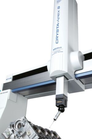 Das Koordinatensystem Crysta-Apex S7106 von Mitutoyo gehört zu den kostengünstigen Maschinen des Herstellers. Das Koordinatensystem Crysta-Apex S7106 von Mitutoyo gehört zu den kostengünstigen Maschinen des Herstellers.