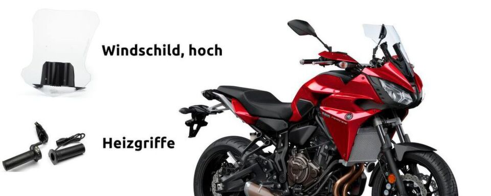 Für die Yamaha Tracer 700 gibt es im Dezember eine Zubehör-Aktion. Für die Yamaha Tracer 700 gibt es im Dezember eine Zubehör-Aktion.