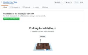 Das Forken bestehender Open-Source-Projekte ist eine der zentralen Ideen hinter GitHub. Das Forken bestehender Open-Source-Projekte ist eine der zentralen Ideen hinter GitHub.