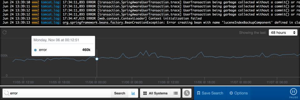 Per „Lightning Search“ sollen Anwender Millionen von Protokollnachrichten schneller durchsuchen als bisher. Per „Lightning Search“ sollen Anwender Millionen von Protokollnachrichten schneller durchsuchen als bisher.