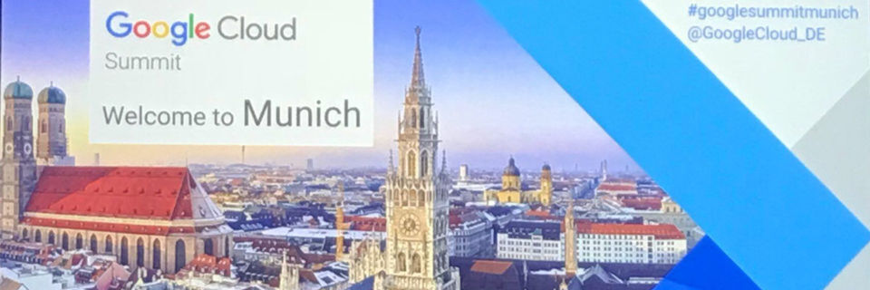 Willkommen in München – zum ersten Mal macht der Google Cloud Summit Station in Deutschland. Willkommen in München – zum ersten Mal macht der Google Cloud Summit Station in Deutschland.