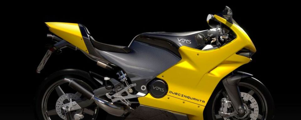 Duecinquenta, also 250, heißt die neue Zweitakt-Rakete von Vins Motors. Duecinquenta, also 250, heißt die neue Zweitakt-Rakete von Vins Motors.