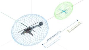 "Durch die umfassenden Berechnungen vorab, sorgt die zentrale Steuerung im U-Space dafür, dass Kollisionen gar nicht erst zustande kommen", sagt Geister. "Durch die umfassenden Berechnungen vorab, sorgt die zentrale Steuerung im U-Space dafür, dass Kollisionen gar nicht erst zustande kommen", sagt Geister.