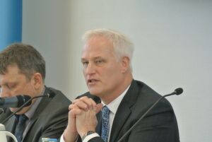 Das vergangene Jahr bezeichnete VDMA-Präsident Carl Martin Welcker auf der Jahrespressekonferenz als Aufschwungsjahr für den Maschinenbau. Das vergangene Jahr bezeichnete VDMA-Präsident Carl Martin Welcker auf der Jahrespressekonferenz als Aufschwungsjahr für den Maschinenbau.