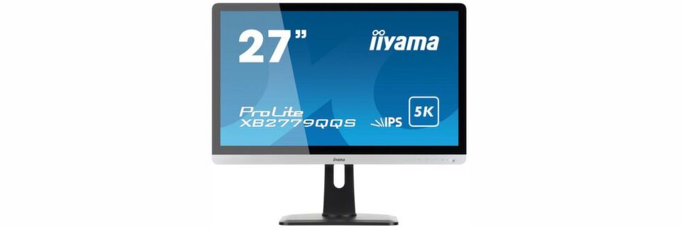 Der Iiyama Prolite XB2779QQS liefert die 5K-Auflösung auf 27 Zoll Bilddiagonale: 5.120 x 2.880 Pixel. Der Iiyama Prolite XB2779QQS liefert die 5K-Auflösung auf 27 Zoll Bilddiagonale: 5.120 x 2.880 Pixel.