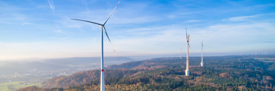 Die höchsten Windkraftanlagen der Welt sind nun in Gaildorf am Netz. Die höchsten Windkraftanlagen der Welt sind nun in Gaildorf am Netz.