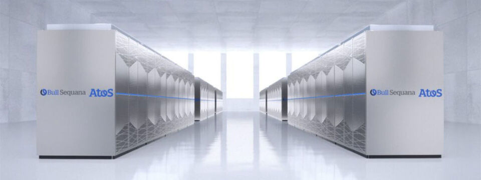 So könnte die Installation von „Atos Bull Sequana X1000“ aussehen. Geordert sind erst einmal zehn Einheiten. So könnte die Installation von „Atos Bull Sequana X1000“ aussehen. Geordert sind erst einmal zehn Einheiten.