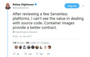 https://twitter.com/kelseyhightower/status/921527605110513665?ref_src=twsrc%5Etfw&ref_url=https%3A%2F%2Fmedium.com%2Fmedia%2Fc7974950f3ca9442864cf7d68695effa%3FpostId%3D51c879216b97 https://twitter.com/kelseyhightower/status/921527605110513665?ref_src=twsrc%5Etfw&ref_url=https%3A%2F%2Fmedium.com%2Fmedia%2Fc7974950f3ca9442864cf7d68695effa%3FpostId%3D51c879216b97