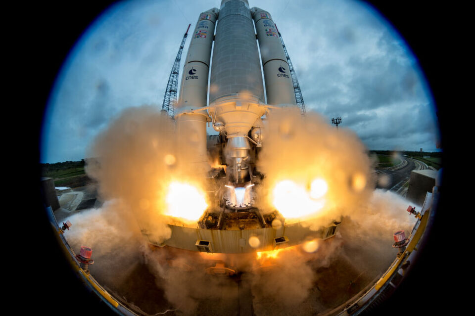 Weitere Galileo-Satelliten werden in die Umlaufbahn katapultiert. Weitere Galileo-Satelliten werden in die Umlaufbahn katapultiert.