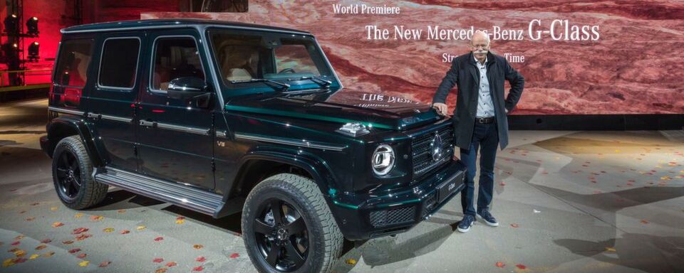 Insbesondere mit SUVs verdienen Hersteller wie Mercedes-Benz noch sehr gutes Geld. Daimler-Chef Dieter Zetsche freute sich deshalb auch über die Präsentation der neuen G-Klasse in Detroit. Insbesondere mit SUVs verdienen Hersteller wie Mercedes-Benz noch sehr gutes Geld. Daimler-Chef Dieter Zetsche freute sich deshalb auch über die Präsentation der neuen G-Klasse in Detroit.