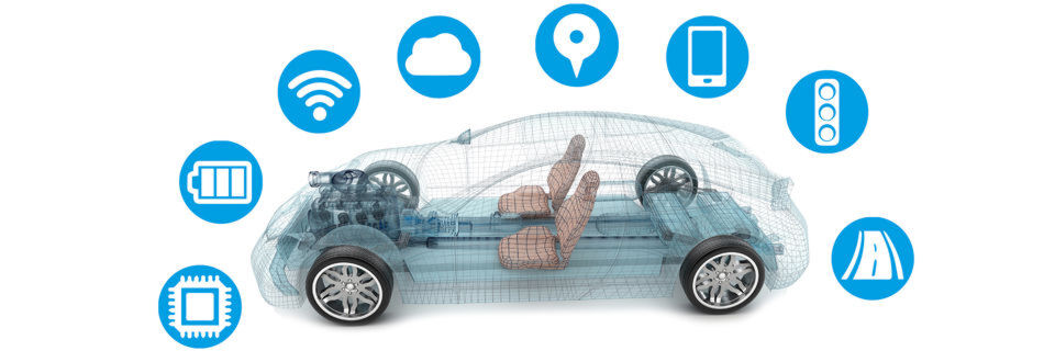 Bis zum vollständig vernetzten Auto ist es noch ein langer Weg. Bis zum vollständig vernetzten Auto ist es noch ein langer Weg.