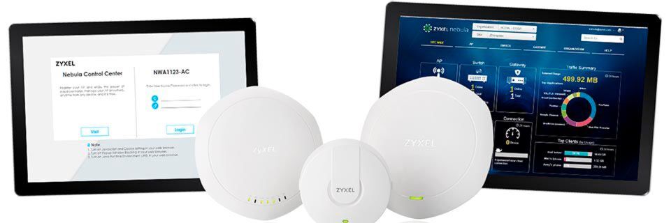 Mit der Firmware NebulaFlex können drei Access Points der Zyxel-NWA-Serie gemanagt werden. Mit der Firmware NebulaFlex können drei Access Points der Zyxel-NWA-Serie gemanagt werden.