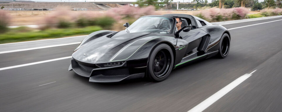 Den Rezvani Beast Alpha X Blackbird soll es nur fünfmal geben. Den Rezvani Beast Alpha X Blackbird soll es nur fünfmal geben.