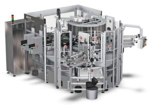 Als „kleiner Bruder“ der „Innoket Neo“ ist die Tischmaschine „Innoket Roland 40“ für einen Leistungsbereich von 2500 bis 25.000 Verpackungen/h geeignet. Als „kleiner Bruder“ der „Innoket Neo“ ist die Tischmaschine „Innoket Roland 40“ für einen Leistungsbereich von 2500 bis 25.000 Verpackungen/h geeignet.