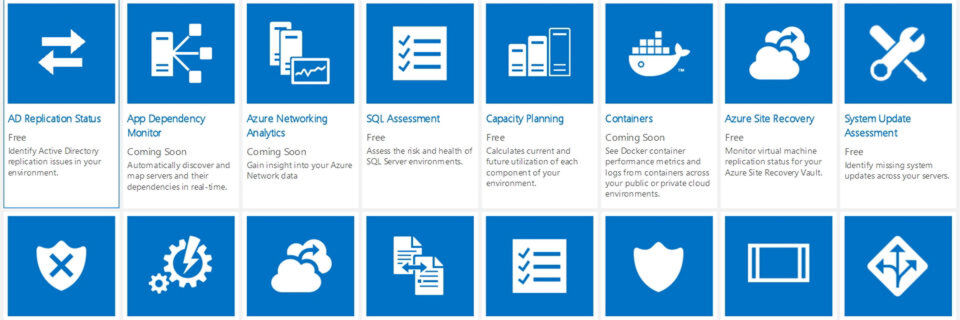 Mit der Microsoft Operations Management Suite bietet Microsoft eine umfassende Überwachungslösung an. Mit der Microsoft Operations Management Suite bietet Microsoft eine umfassende Überwachungslösung an.