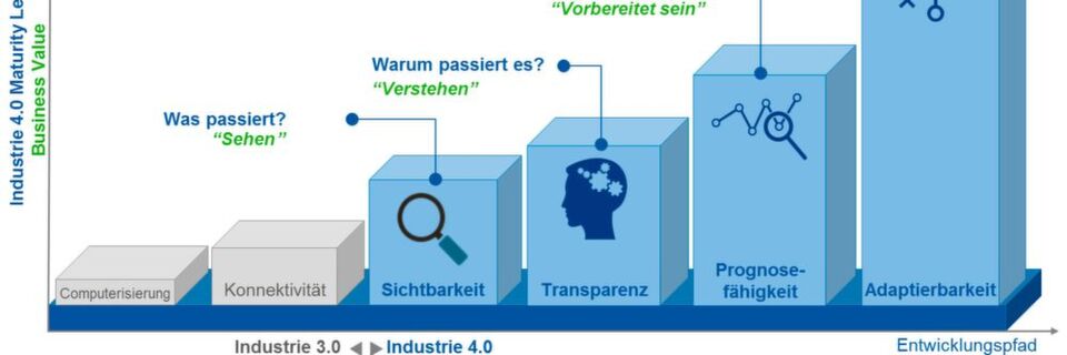 Die sechs Reifegrade des Maturity Index Die sechs Reifegrade des Maturity Index