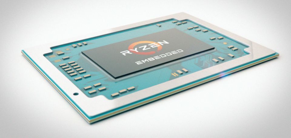 Alles drin, alles dran: AMDs neue Ryzen-Embedded-V1000-APU kombiniert die Zen-Prozessorarchitektur mit der Radeon-Vega-Grafik. Alles drin, alles dran: AMDs neue Ryzen-Embedded-V1000-APU kombiniert die Zen-Prozessorarchitektur mit der Radeon-Vega-Grafik.