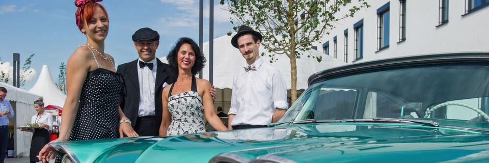 Die Eröffnung des Münchner Rechenzentrums feierte Noris Network mit einer 50er-Jahre-Party. Die Eröffnung des Münchner Rechenzentrums feierte Noris Network mit einer 50er-Jahre-Party.