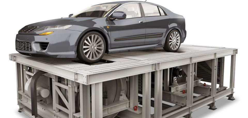 Auf einem speziellen Prüfstand für Allrad-Fahrzeuge lassen sich Höhenlagen über 5000 m simulieren. Die Anlage ist für Temperaturen zwischen -40 bis 60 °C ausgelegt. Auf einem speziellen Prüfstand für Allrad-Fahrzeuge lassen sich Höhenlagen über 5000 m simulieren. Die Anlage ist für Temperaturen zwischen -40 bis 60 °C ausgelegt.