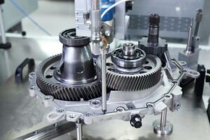 Casting and steel: prototyping of the prospective fifth generation of electric engines by BMW. Casting and steel: prototyping of the prospective fifth generation of electric engines by BMW.