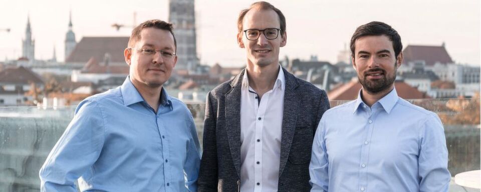 Die Gründer (v. li.): Rolf Wojtech, Florian Petit, Mathias Müller. Das Lidar-Start-up sitzt in München. Die Gründer (v. li.): Rolf Wojtech, Florian Petit, Mathias Müller. Das Lidar-Start-up sitzt in München.